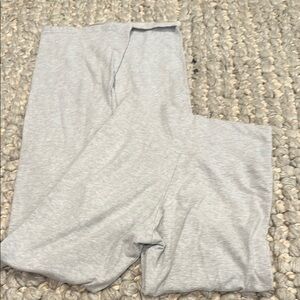 Brandy Melville Light Grey Flare Pant